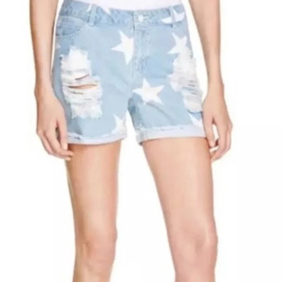 Noisy may Pants - Patriotic star shorts